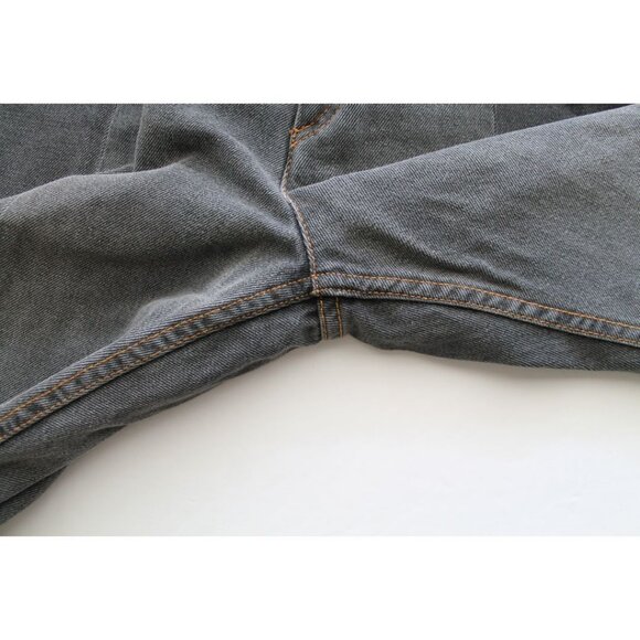 Isabel Marant Etoile Clancy Slim Boyfriend Jeans Dark Grey Size 42/ US 10 - Picture 7 of 8